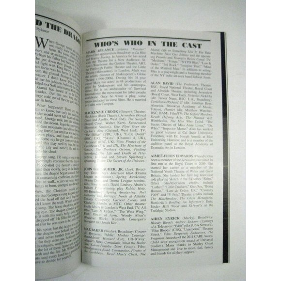 Jerusalem Playbill 2011 The Music Box Ticket Flyer Mark Rylance John Gallagher - Picture 9 of 11